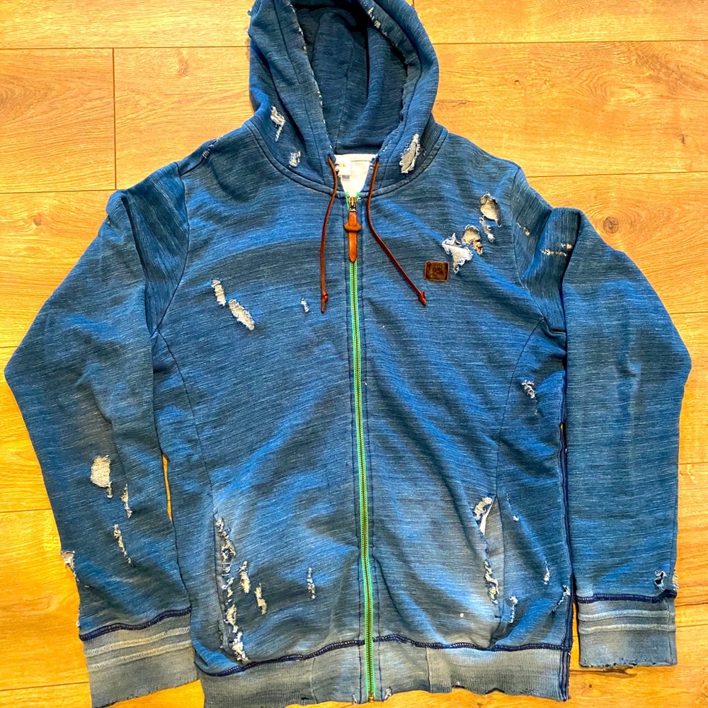 Diesel distressed hoodie